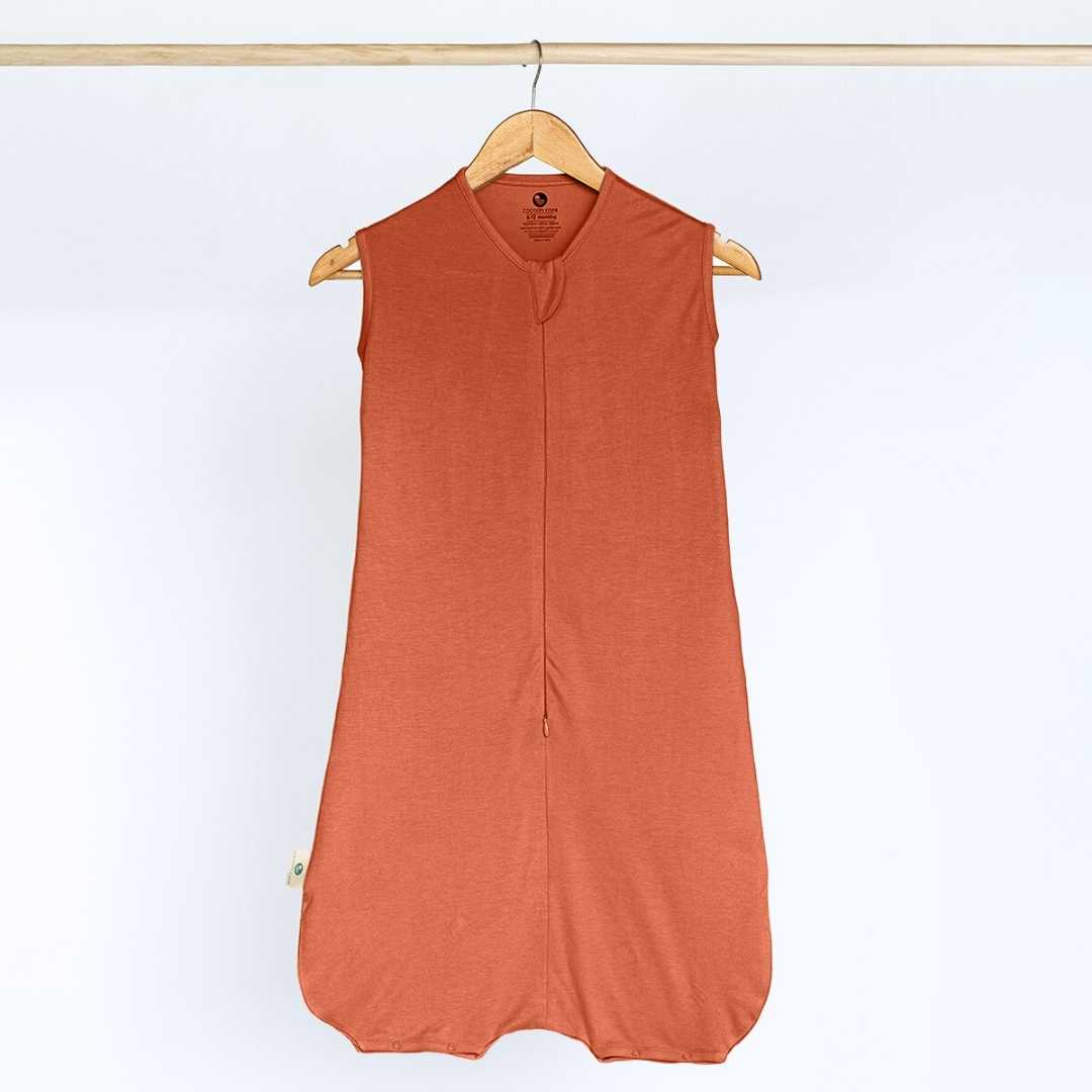 bamboo sleeping bag with foot opening - solid colours
