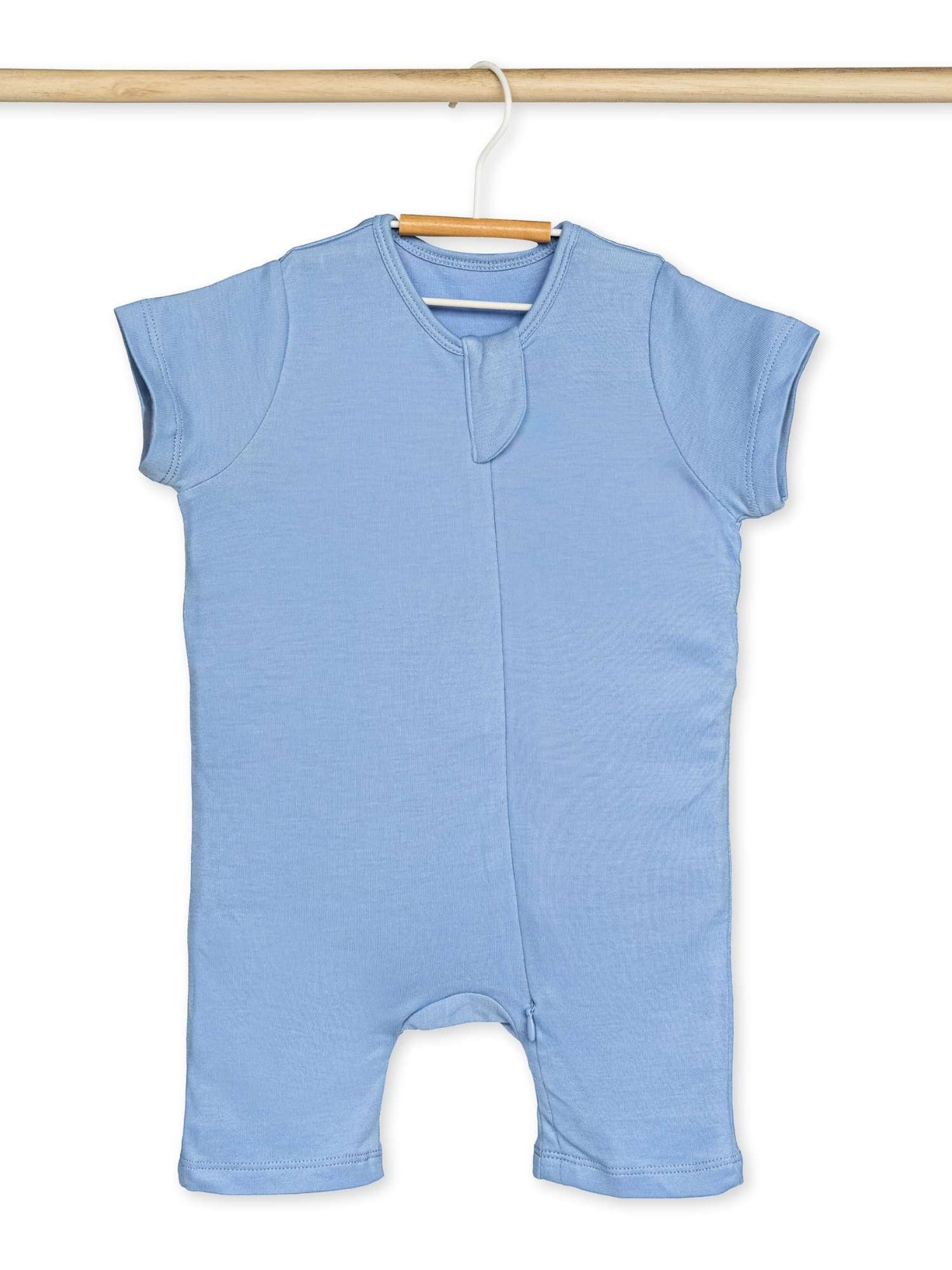 short sleeve bamboo romper