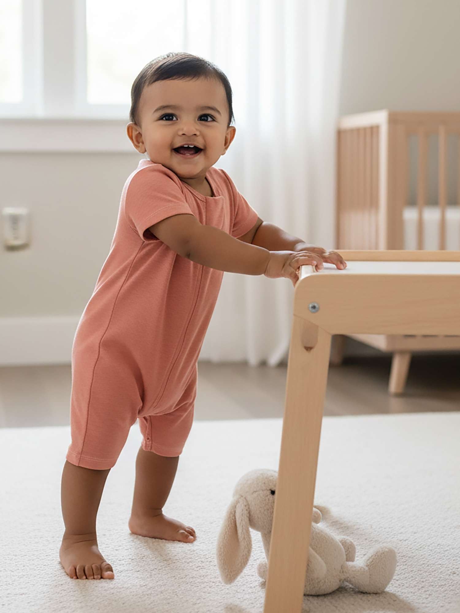 short sleeve bamboo romper