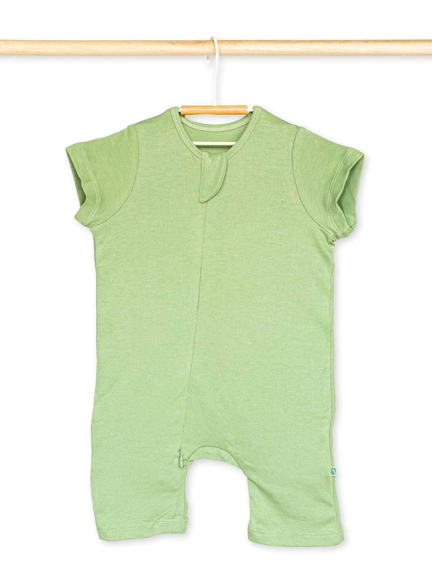 short sleeve bamboo romper