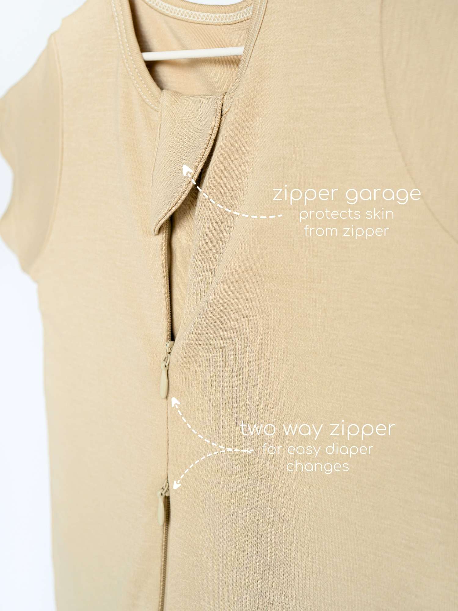 short sleeve bamboo romper