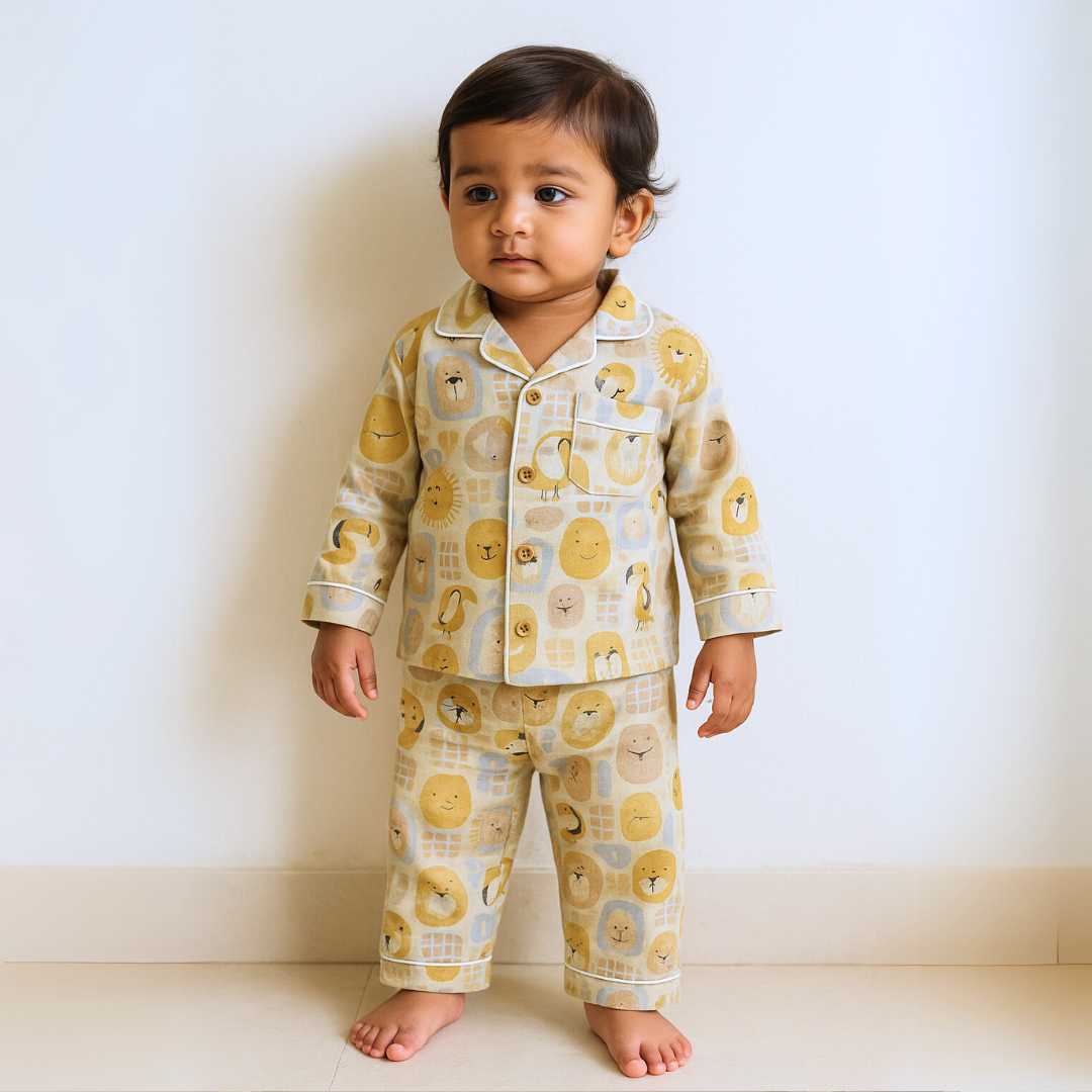 bamboo cambric nightsuit set