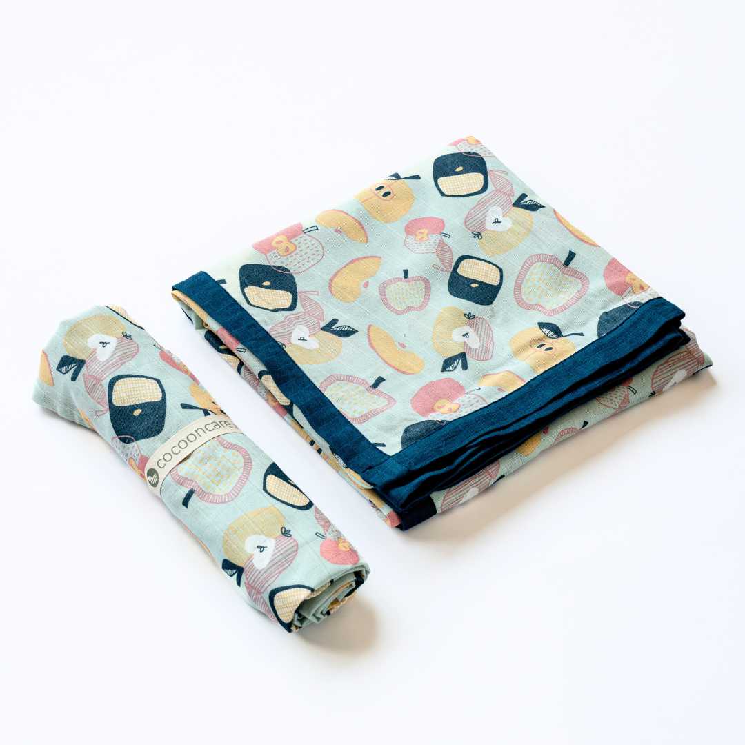 bamboo blanket & swaddle set