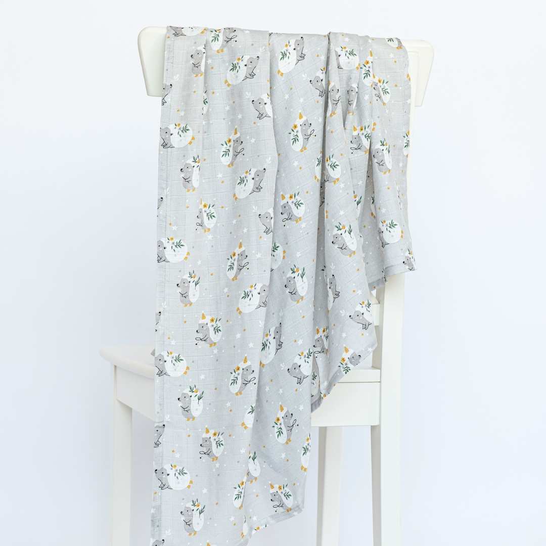 bamboo muslin swaddle pack of 2