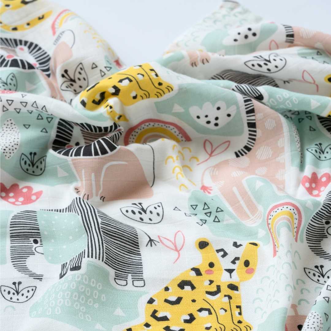 bamboo blanket & swaddle set
