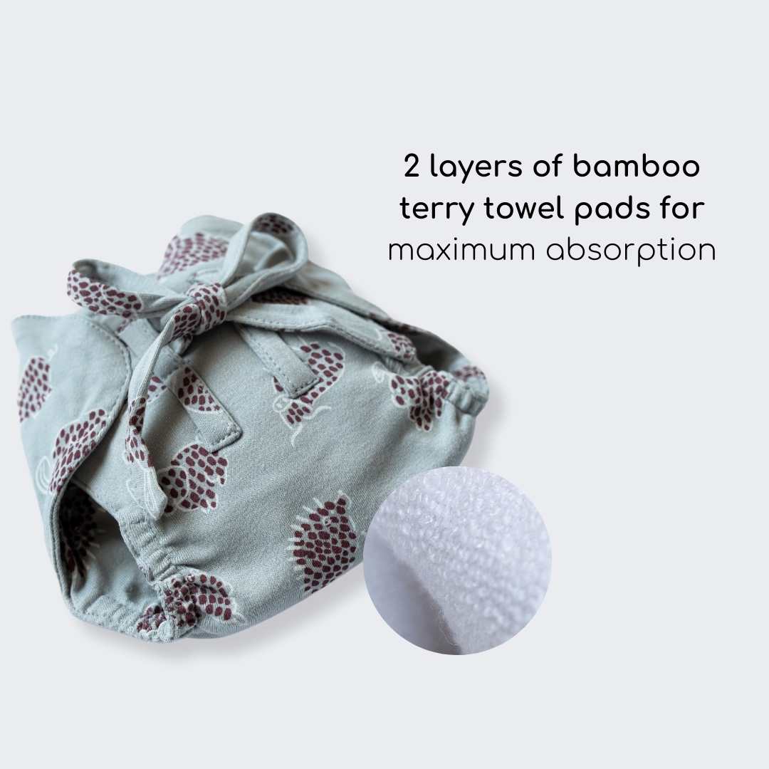 bamboo knit nappy