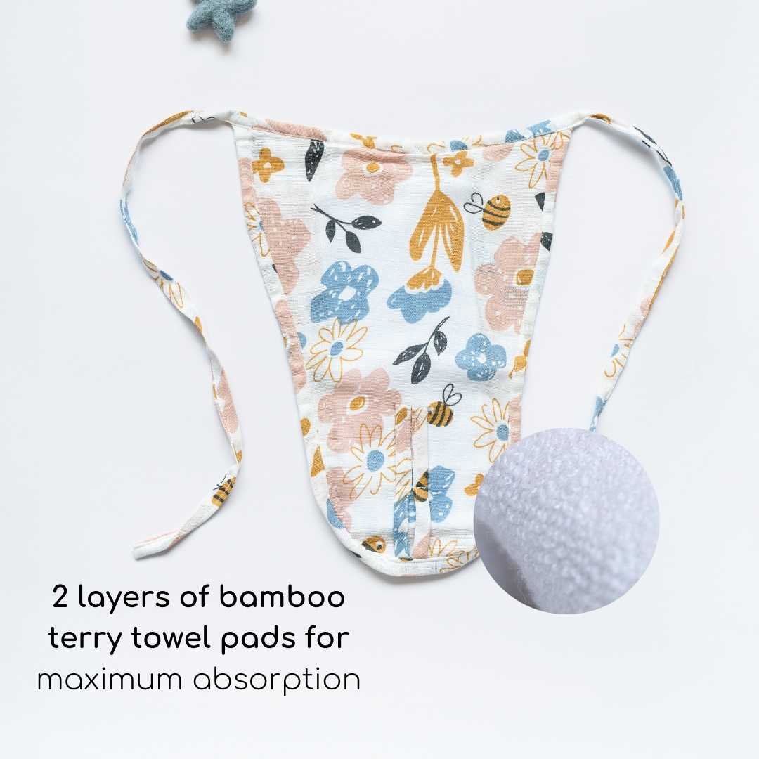 bamboo muslin cloth nappy pack of 2