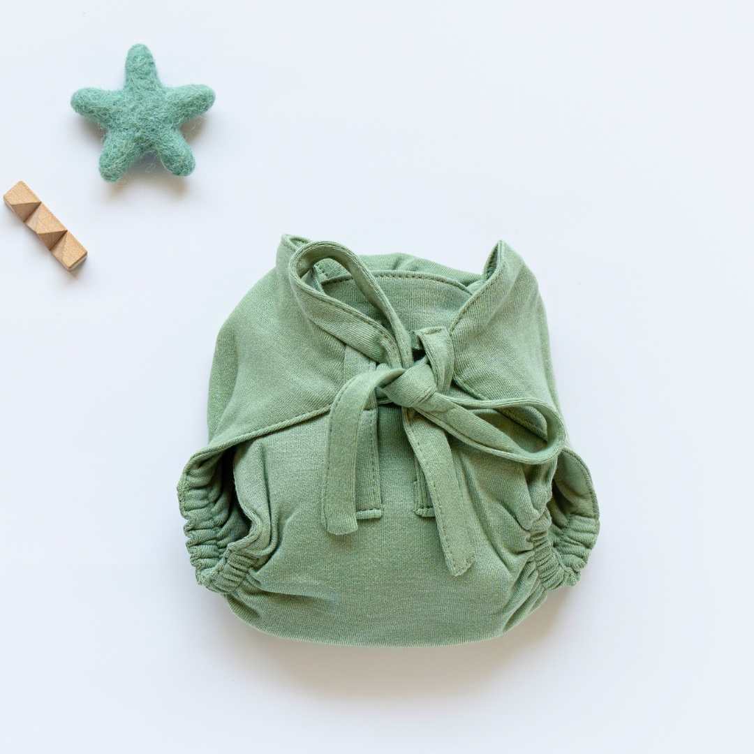 bamboo knit cloth nappy - solid colours
