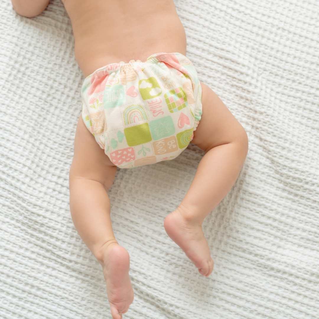 bamboo knit cloth nappy pack of 4