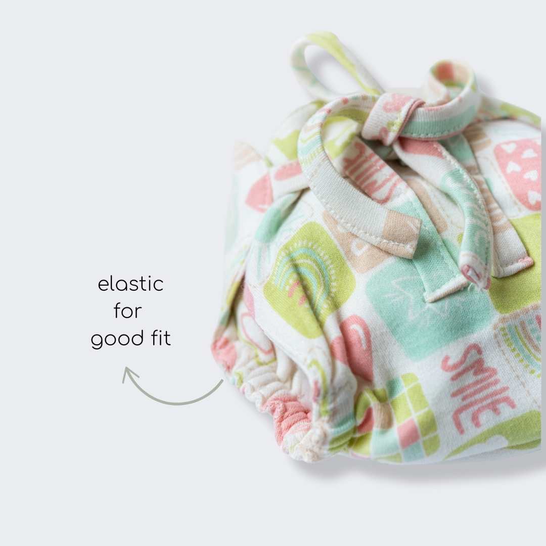 bamboo knit cloth nappy - prints