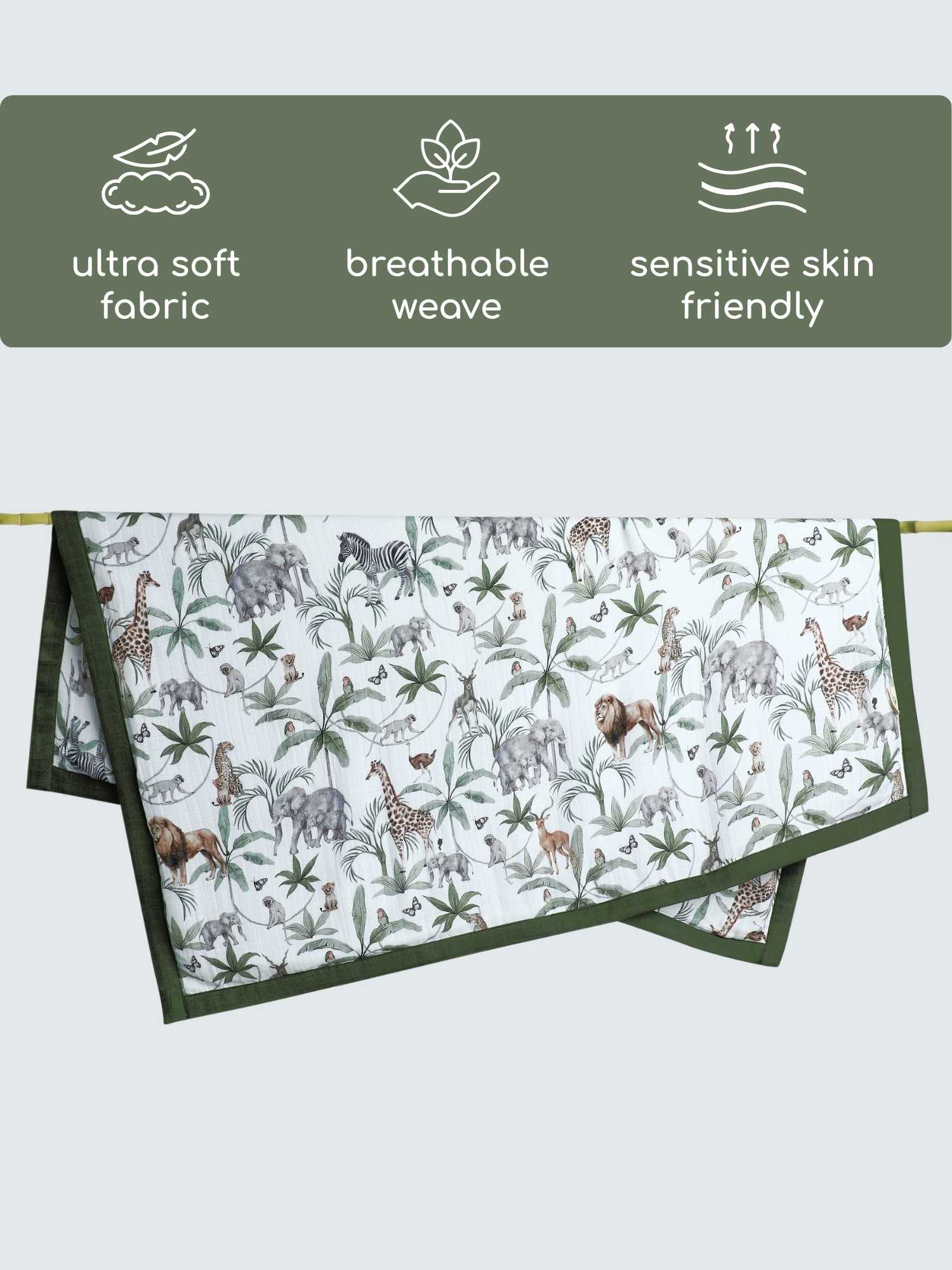 bamboo muslin baby blanket