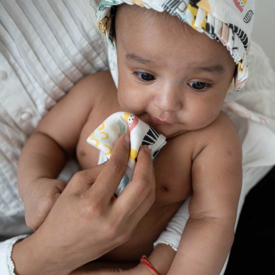 bamboo muslin wash cloth - into the wild