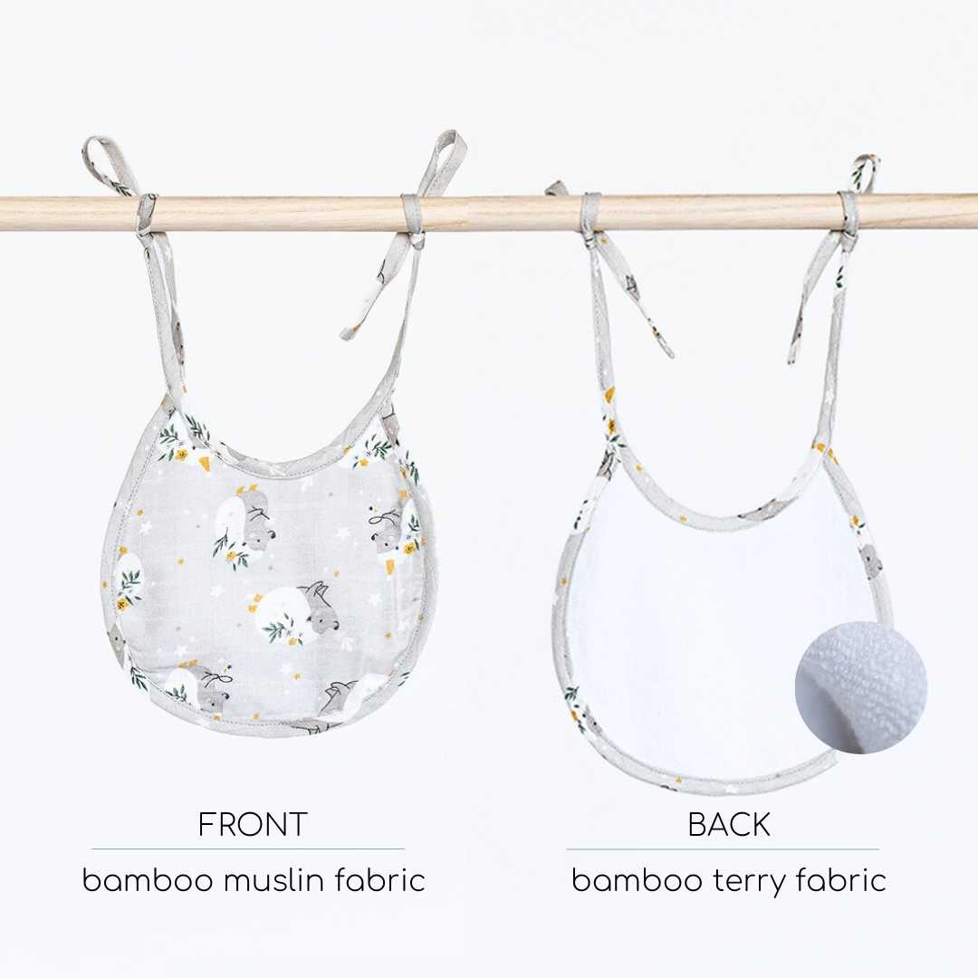 bamboo terry bib