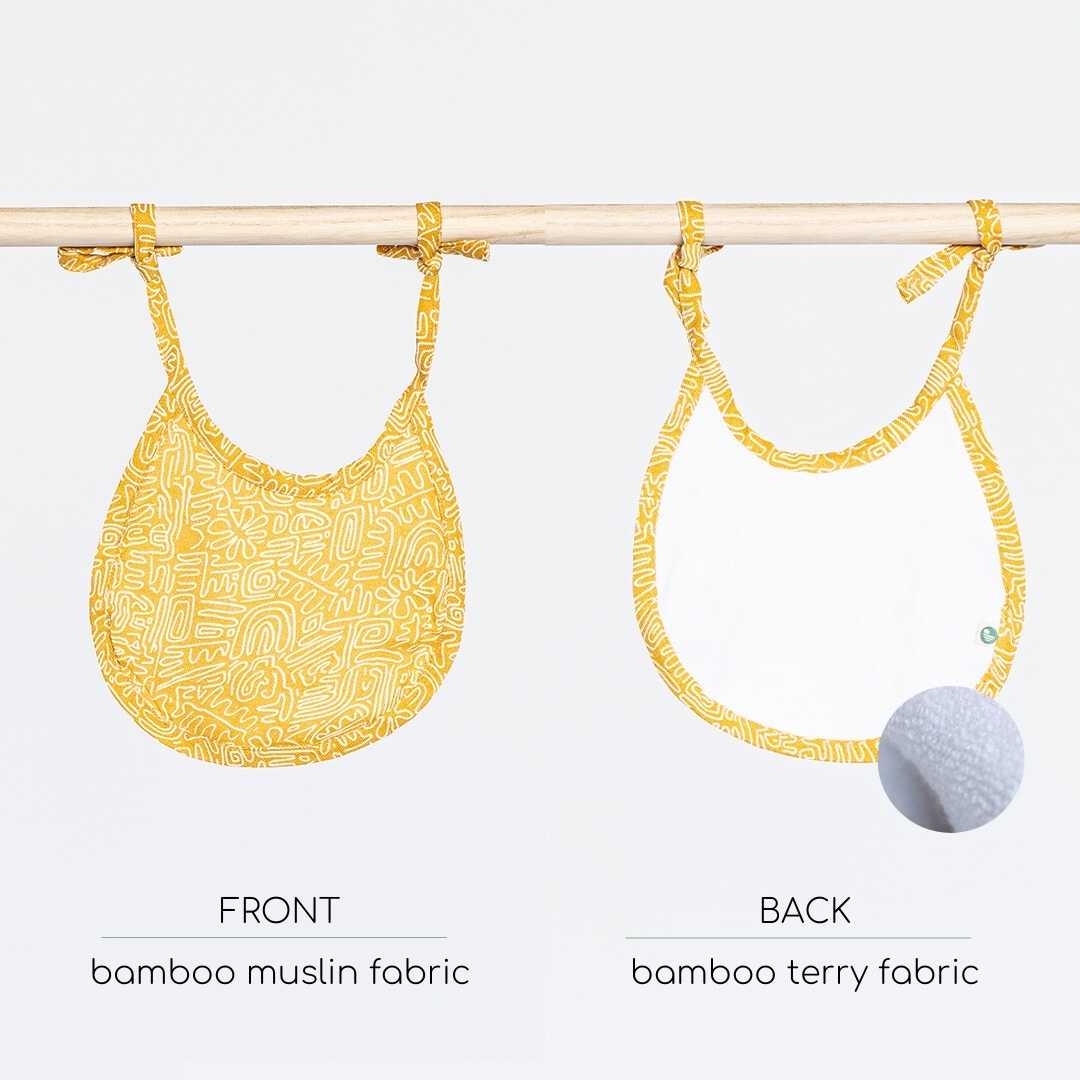 bamboo terry bib