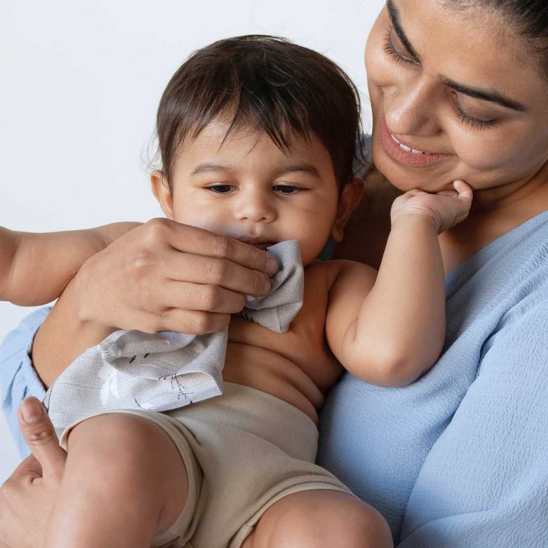 bamboo muslin wash cloth - into the wild