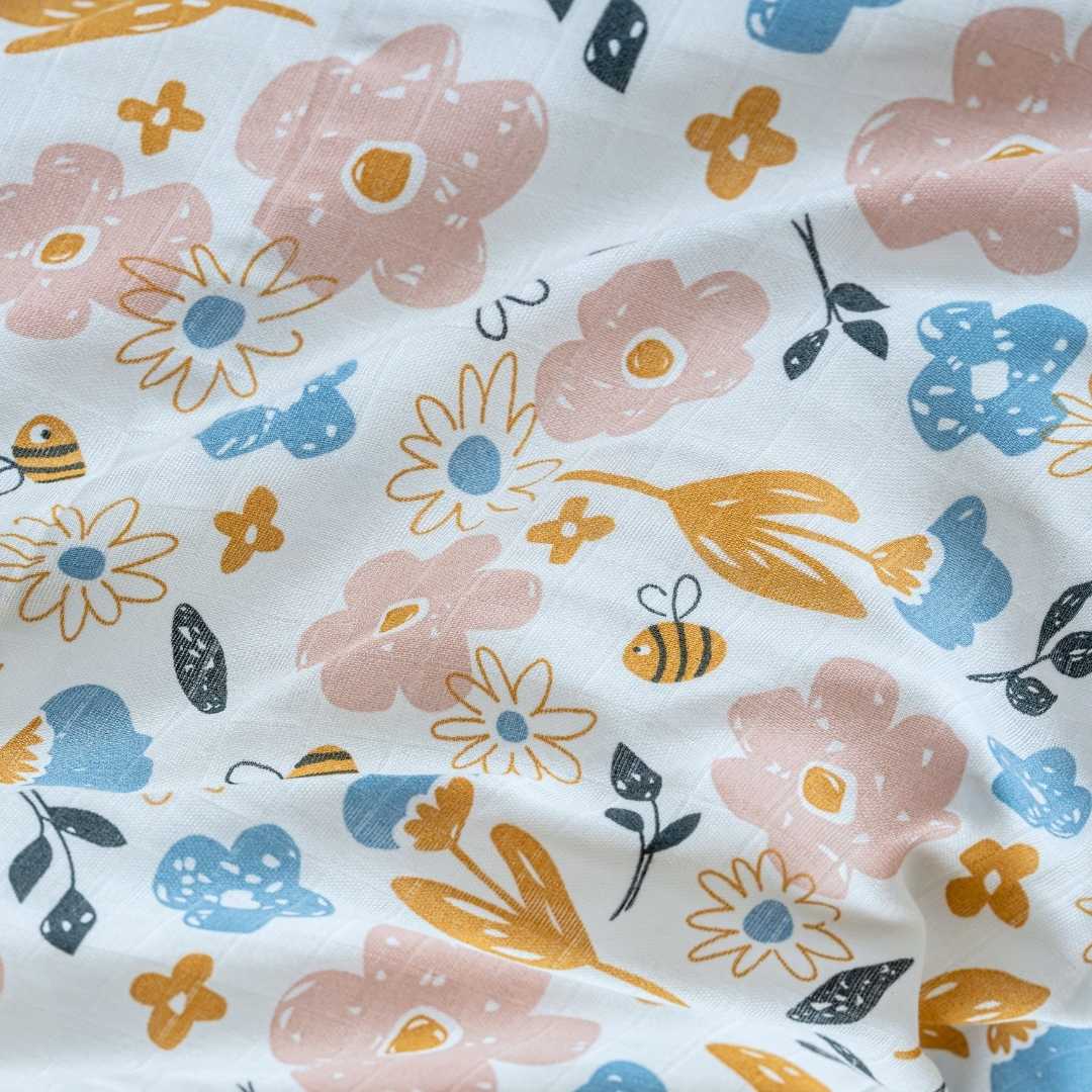 bamboo blanket & swaddle set