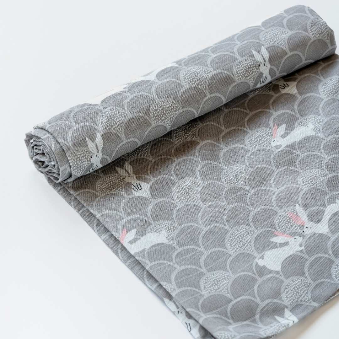 bamboo muslin swaddle - abstract world