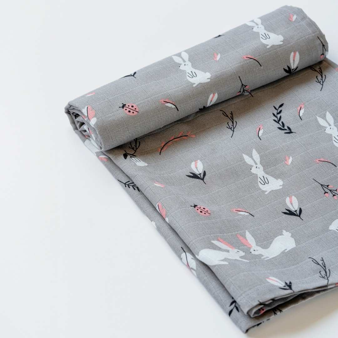 bamboo blanket & swaddle set