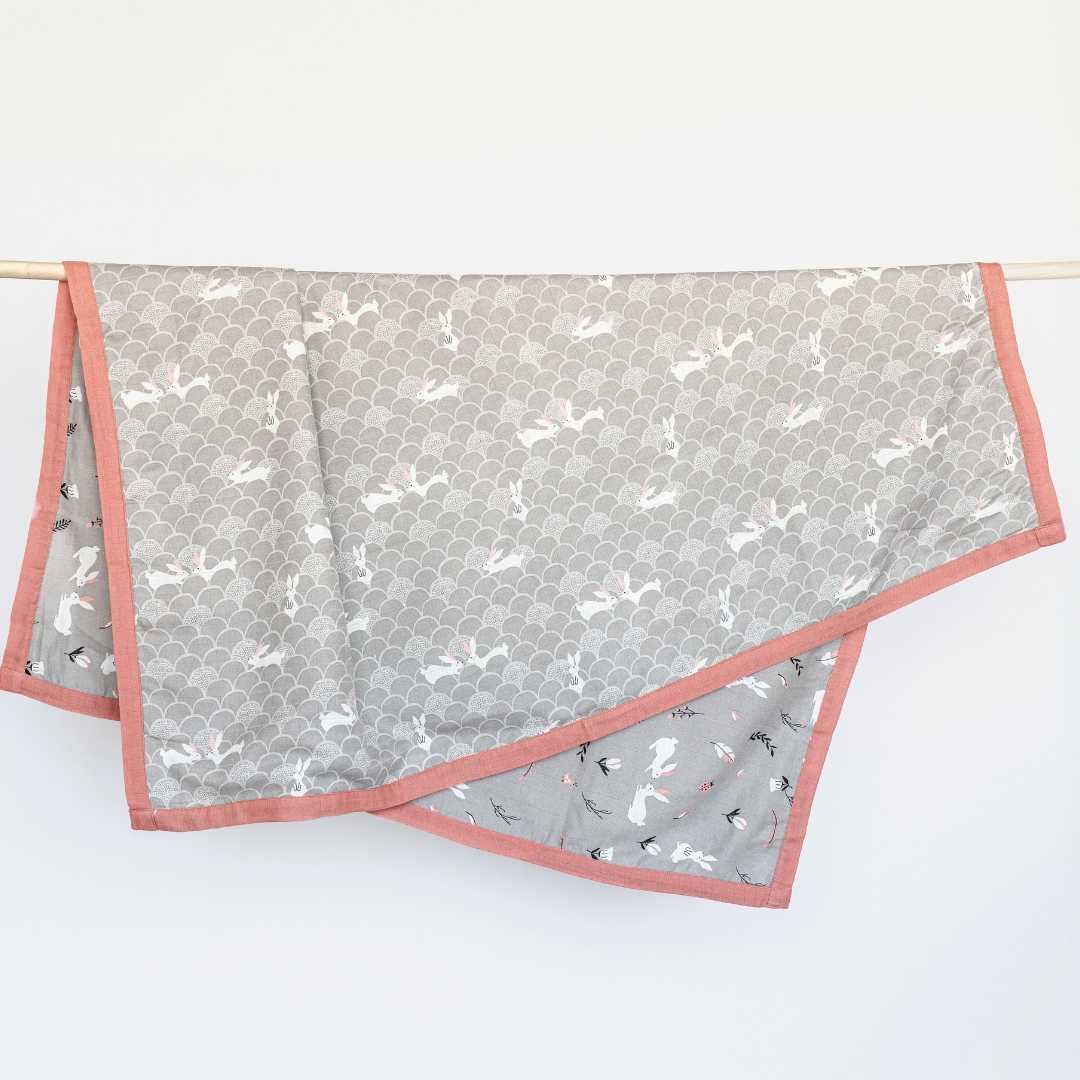 bamboo blanket & swaddle set