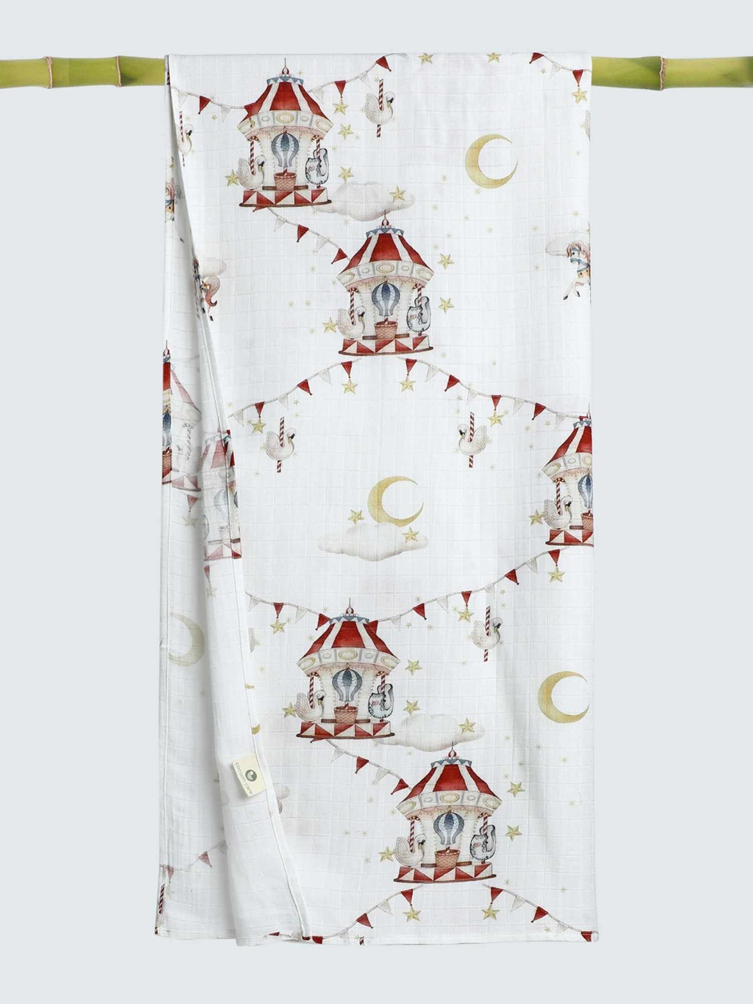 bamboo muslin swaddle - christmas collection