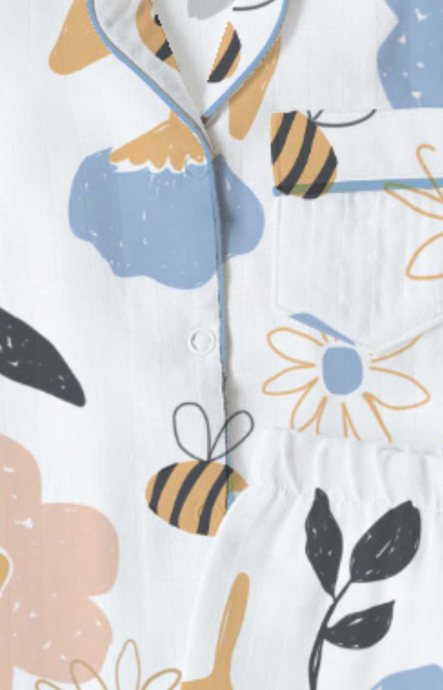 bamboo muslin night suit