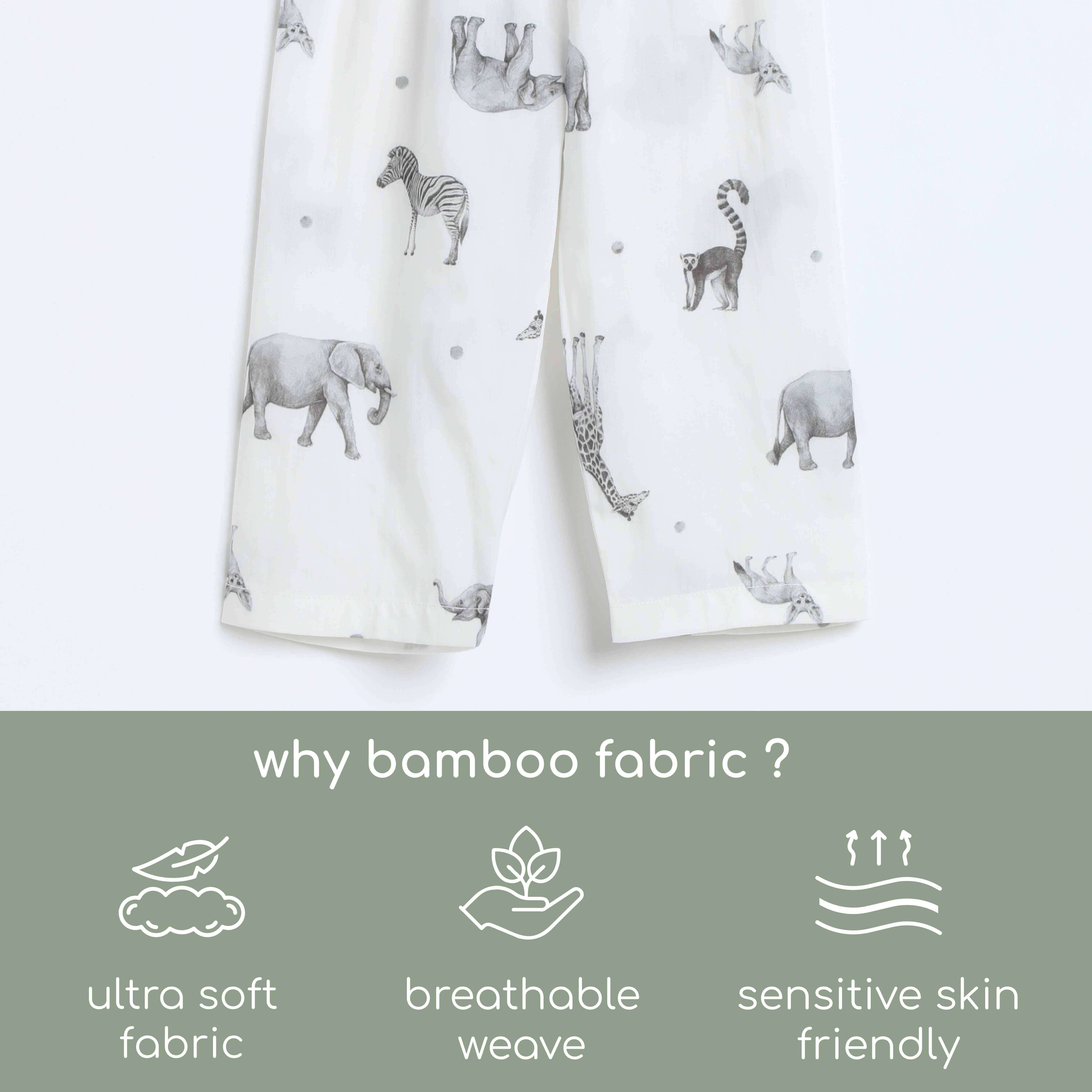 bamboo cambric lounge wear set