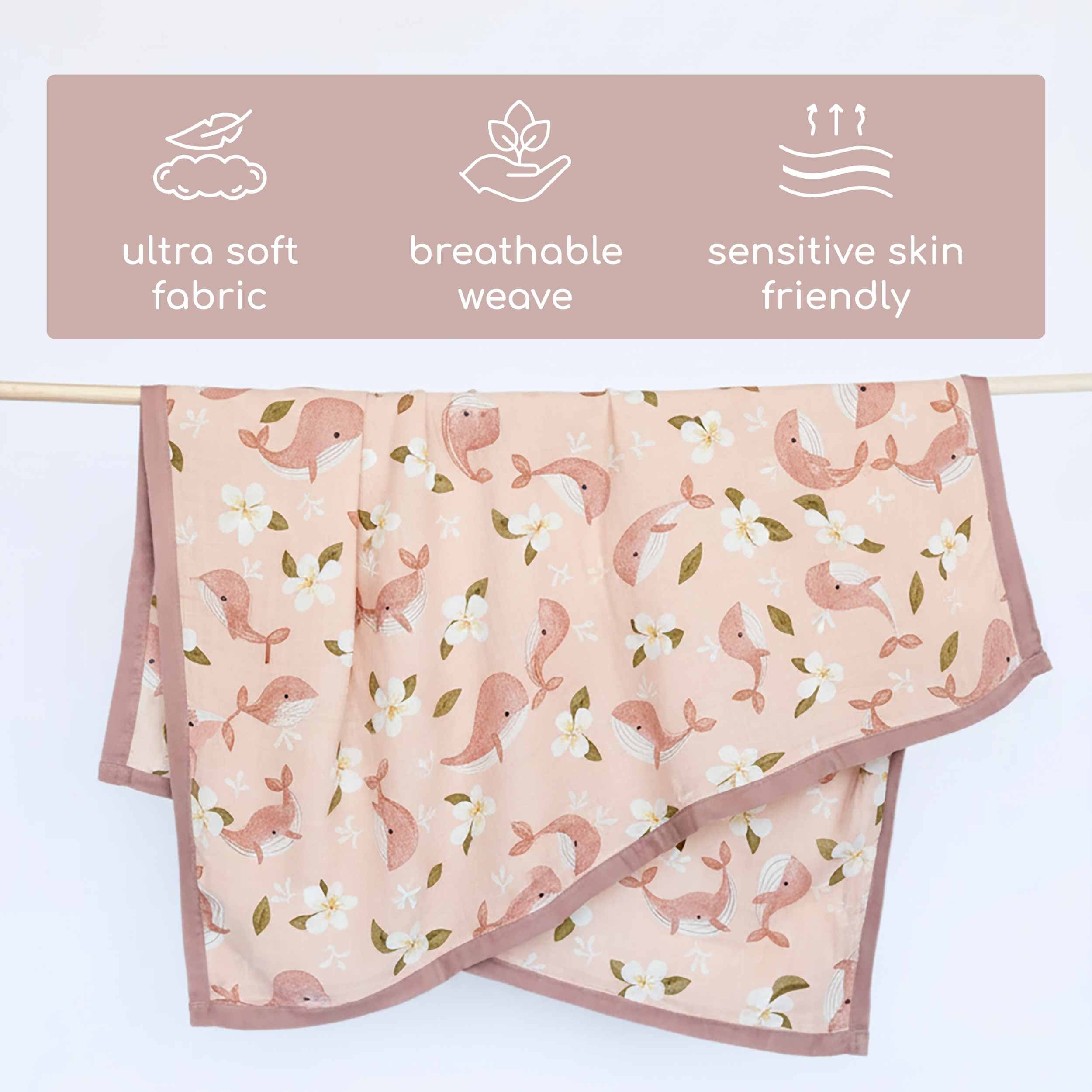 bamboo muslin baby blanket