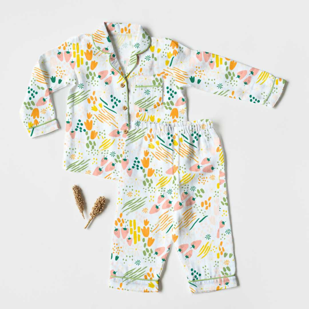 bamboo cambric nightsuit set