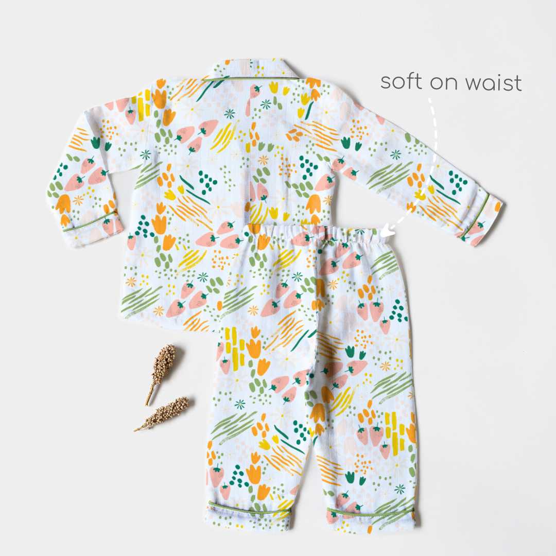 bamboo cambric nightsuit set