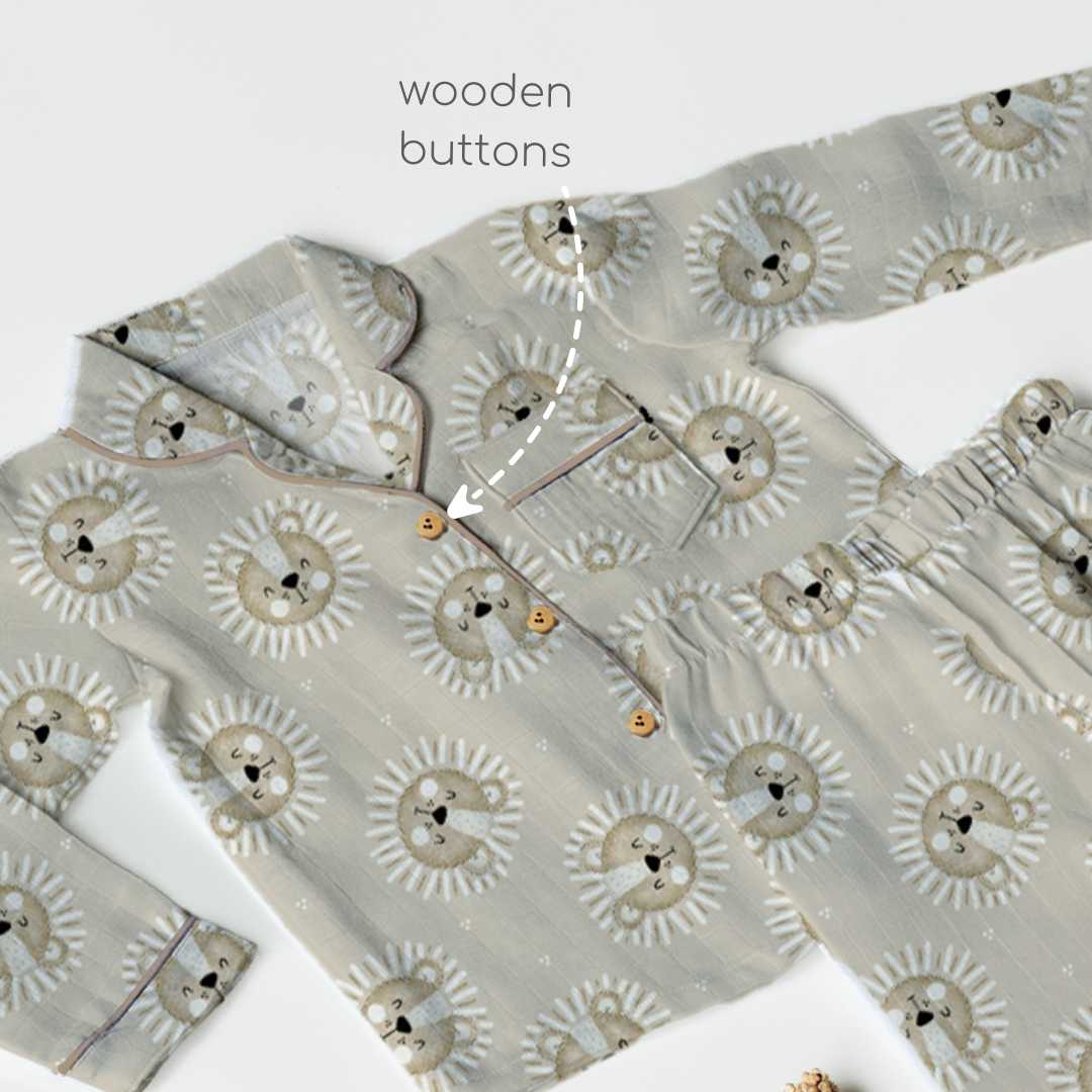 bamboo cambric nightsuit set