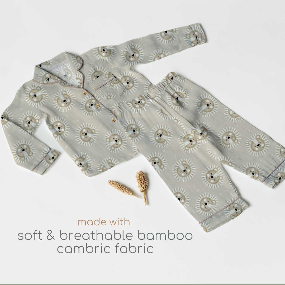 bamboo cambric nightsuit set
