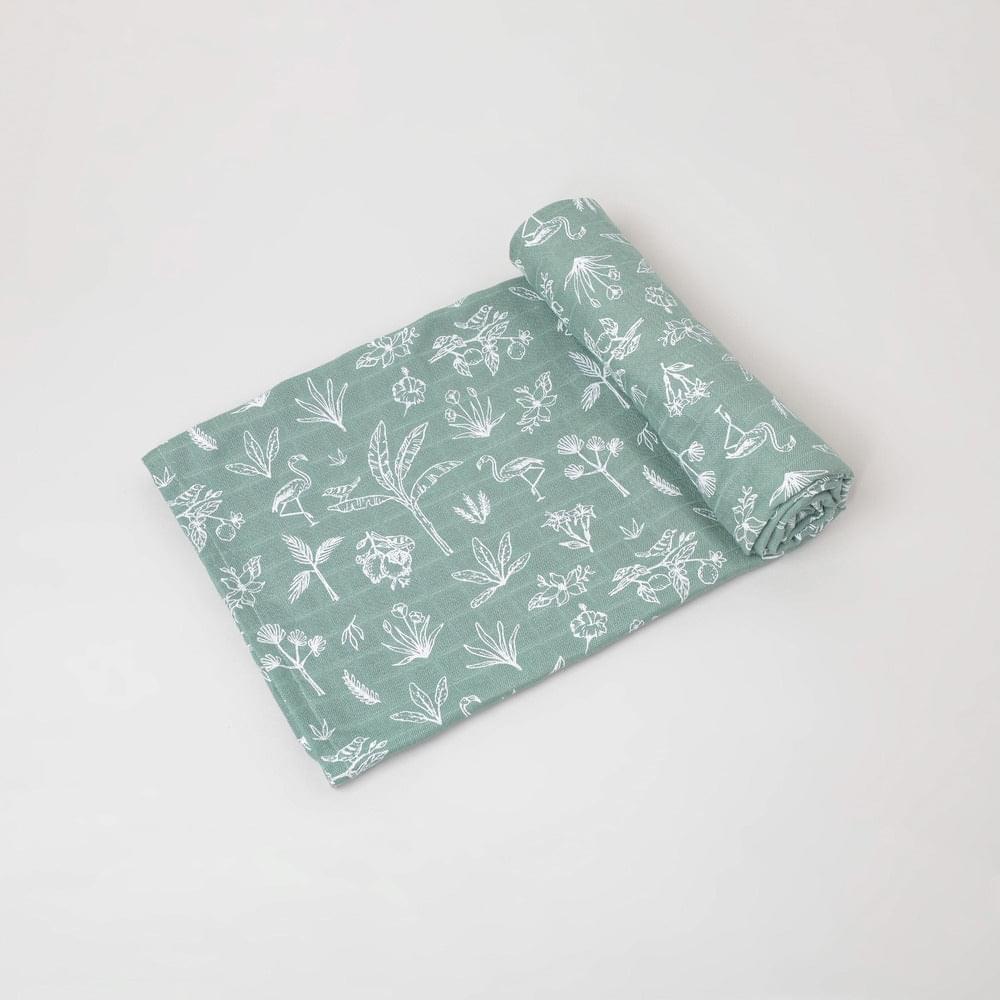 bamboo muslin baby swaddle/towel