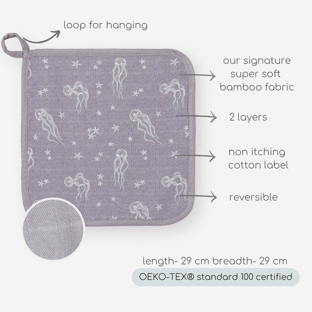 bamboo muslin wash cloth