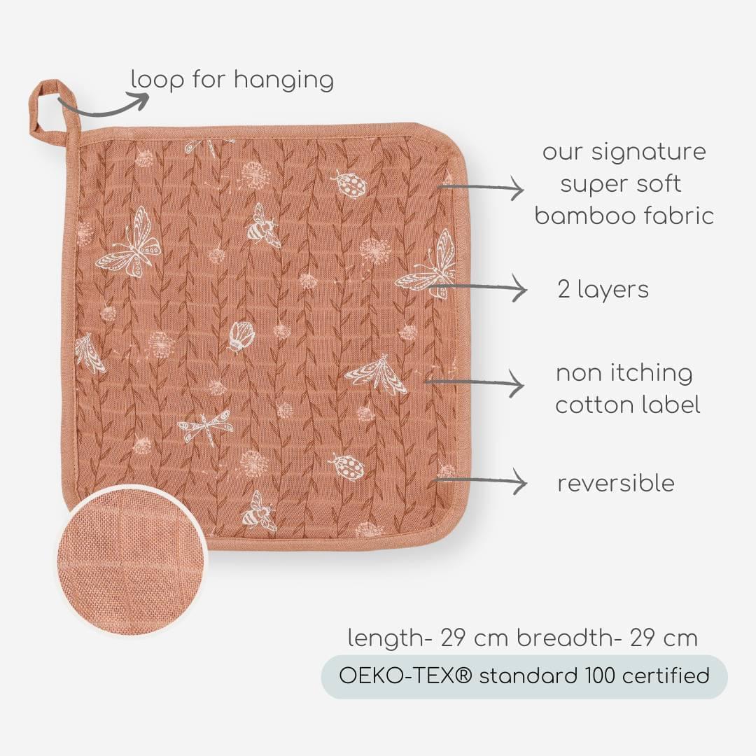 bamboo muslin wash cloth