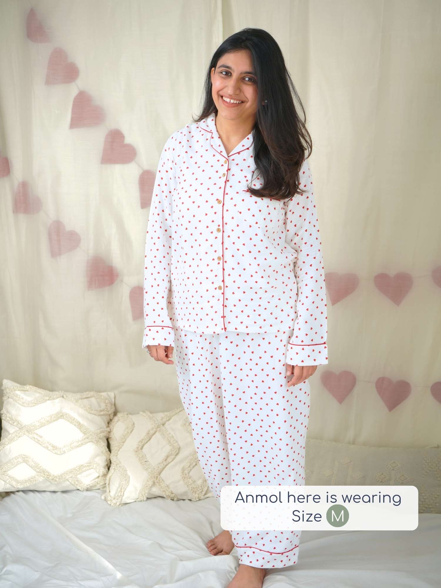 women's bamboo muslin night suit