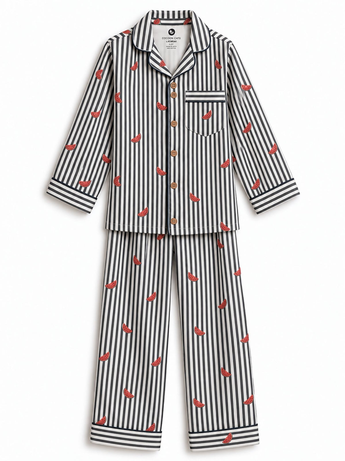 women's bamboo muslin nightsuit