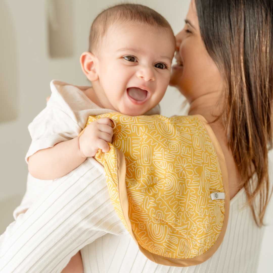 bamboo muslin burp cloth