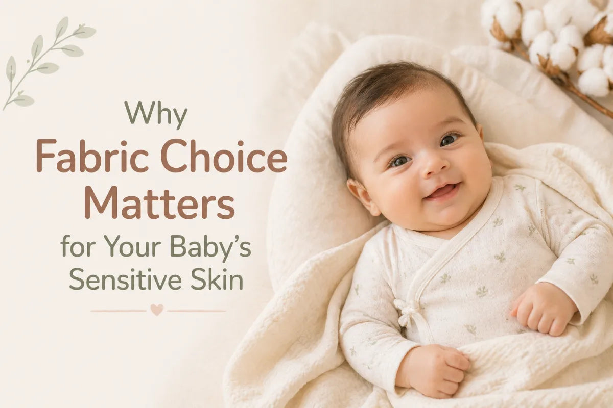 Why Fabric Choice Matters for Your Baby’s Sensitive Skin