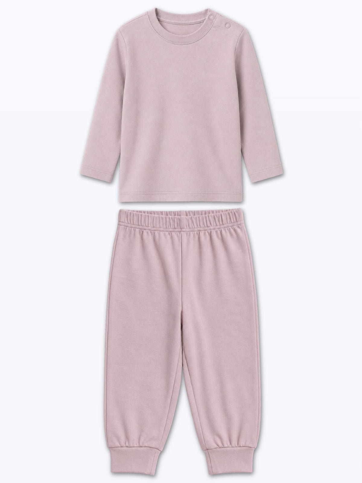 bamboo knit long sleeve top & bottom set | 3 pairs
