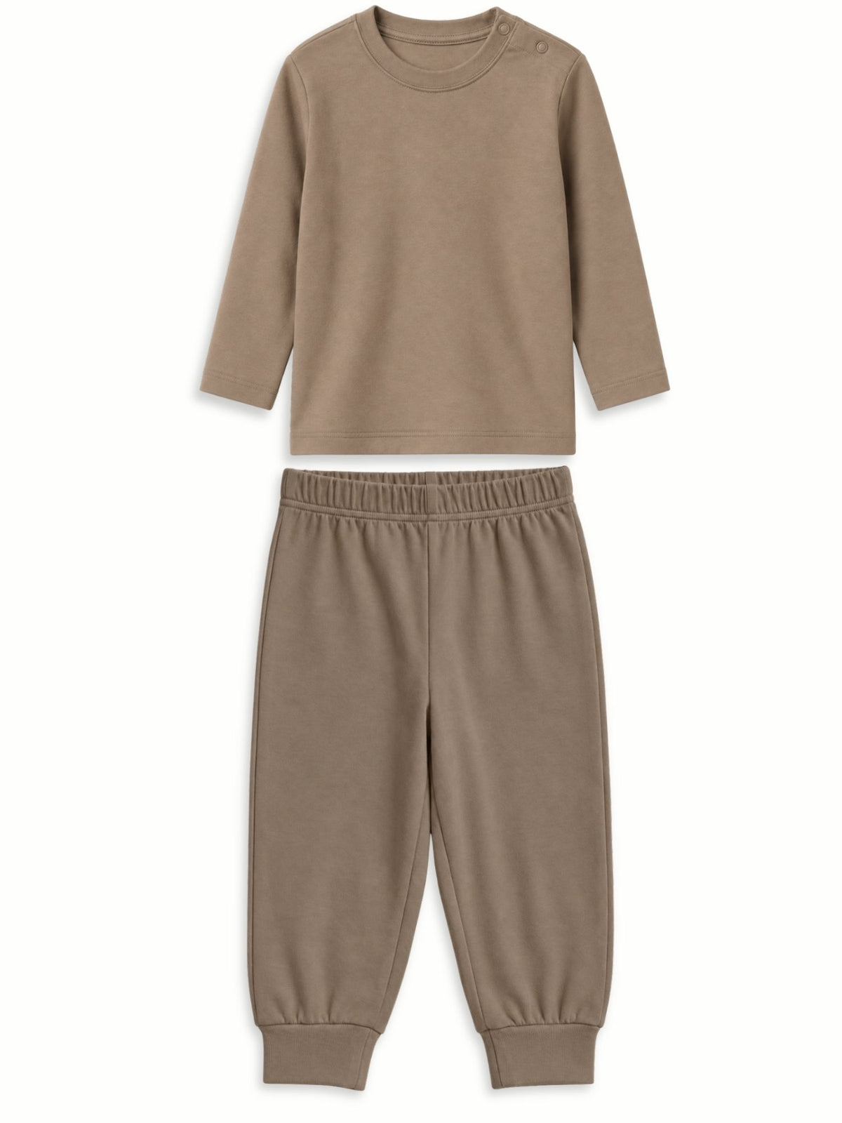 bamboo knit long sleeve top & bottom set | 3 pairs