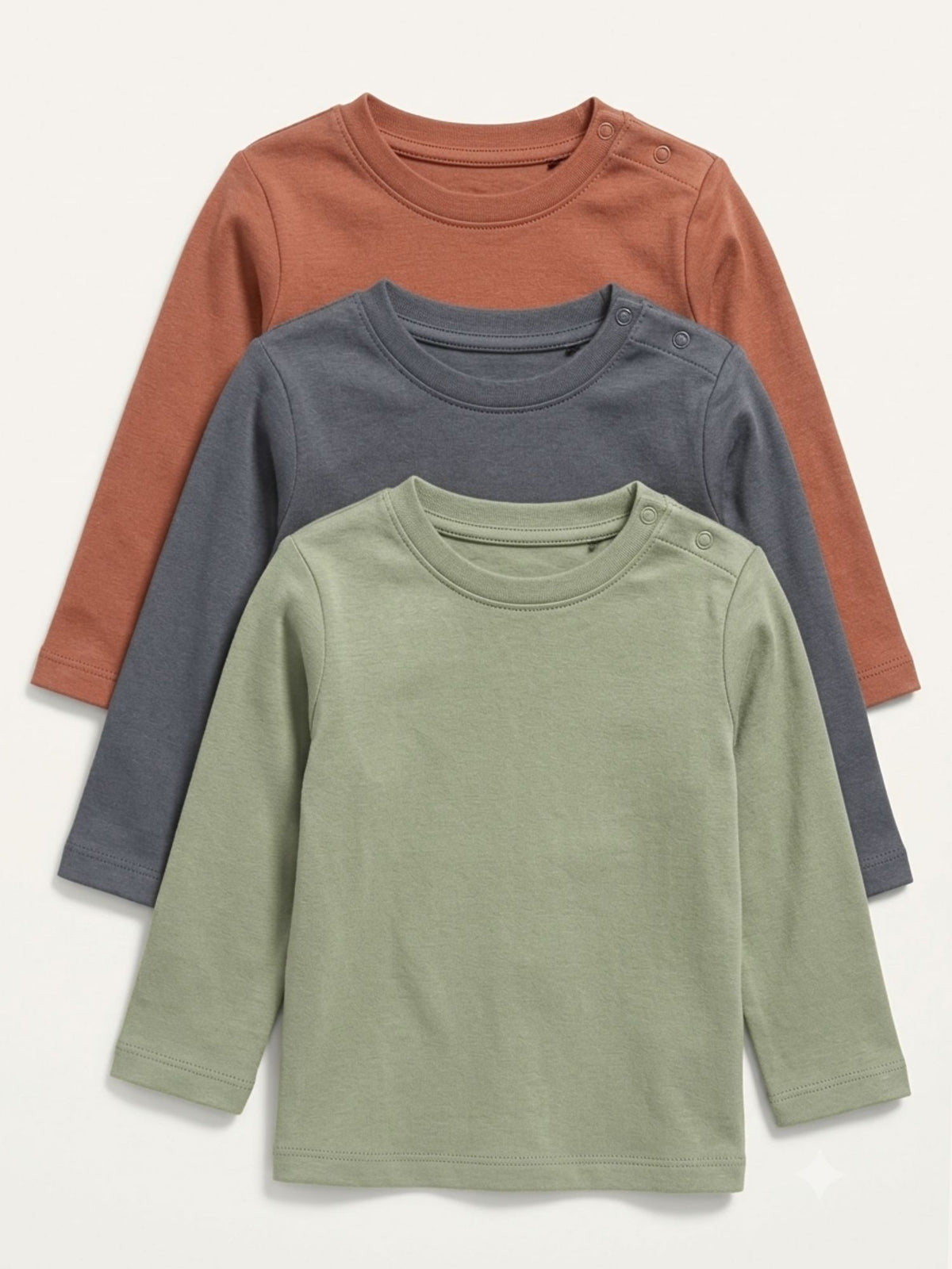 bamboo long sleeve t-shirt pack of 3