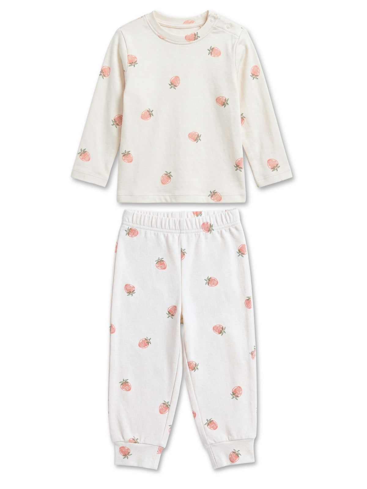 bamboo knit long sleeve top & bottom set | 3 pairs