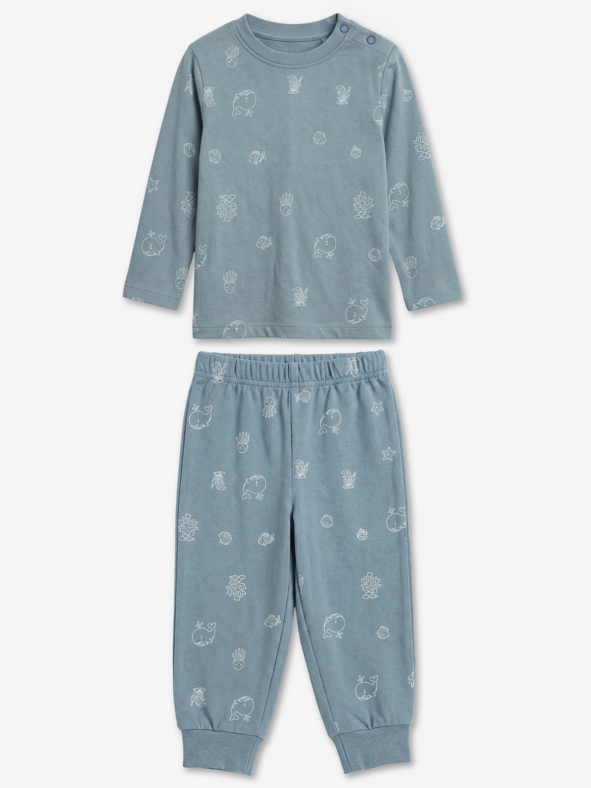 bamboo knit long sleeve top & bottom set | 3 pairs