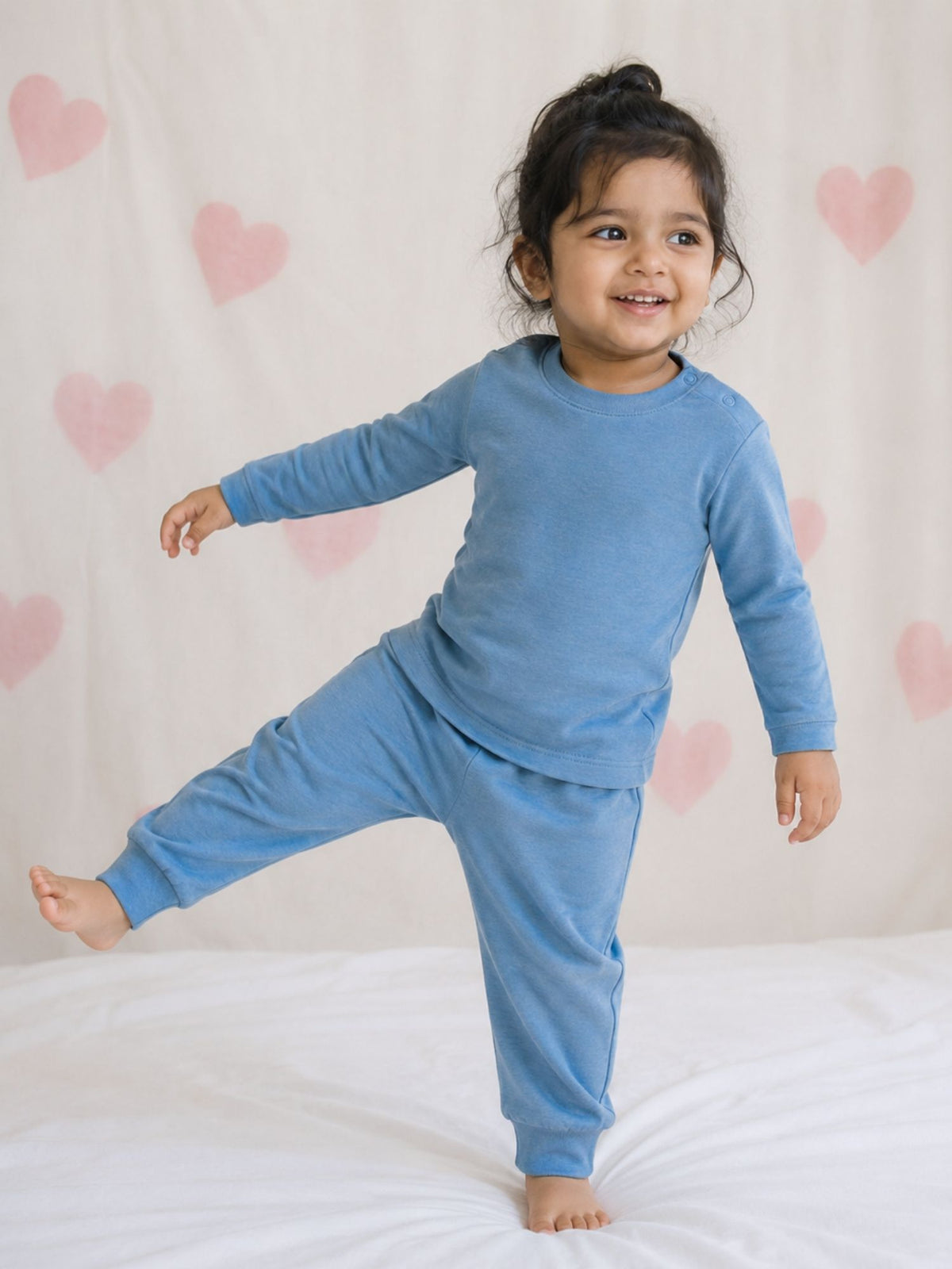 bamboo knit long sleeve top & bottom set | 3 pairs