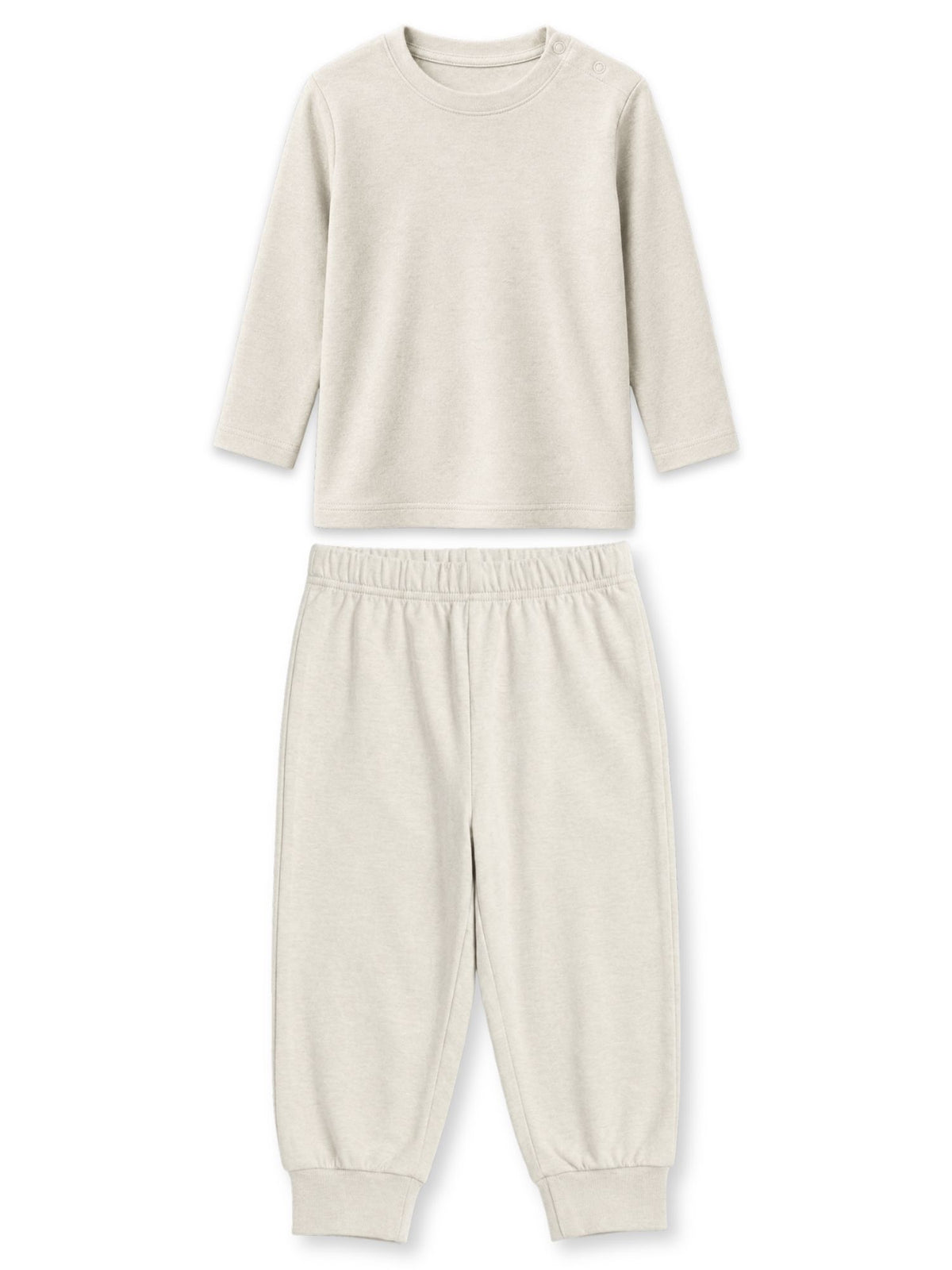 bamboo knit long sleeve top & bottom set | 3 pairs