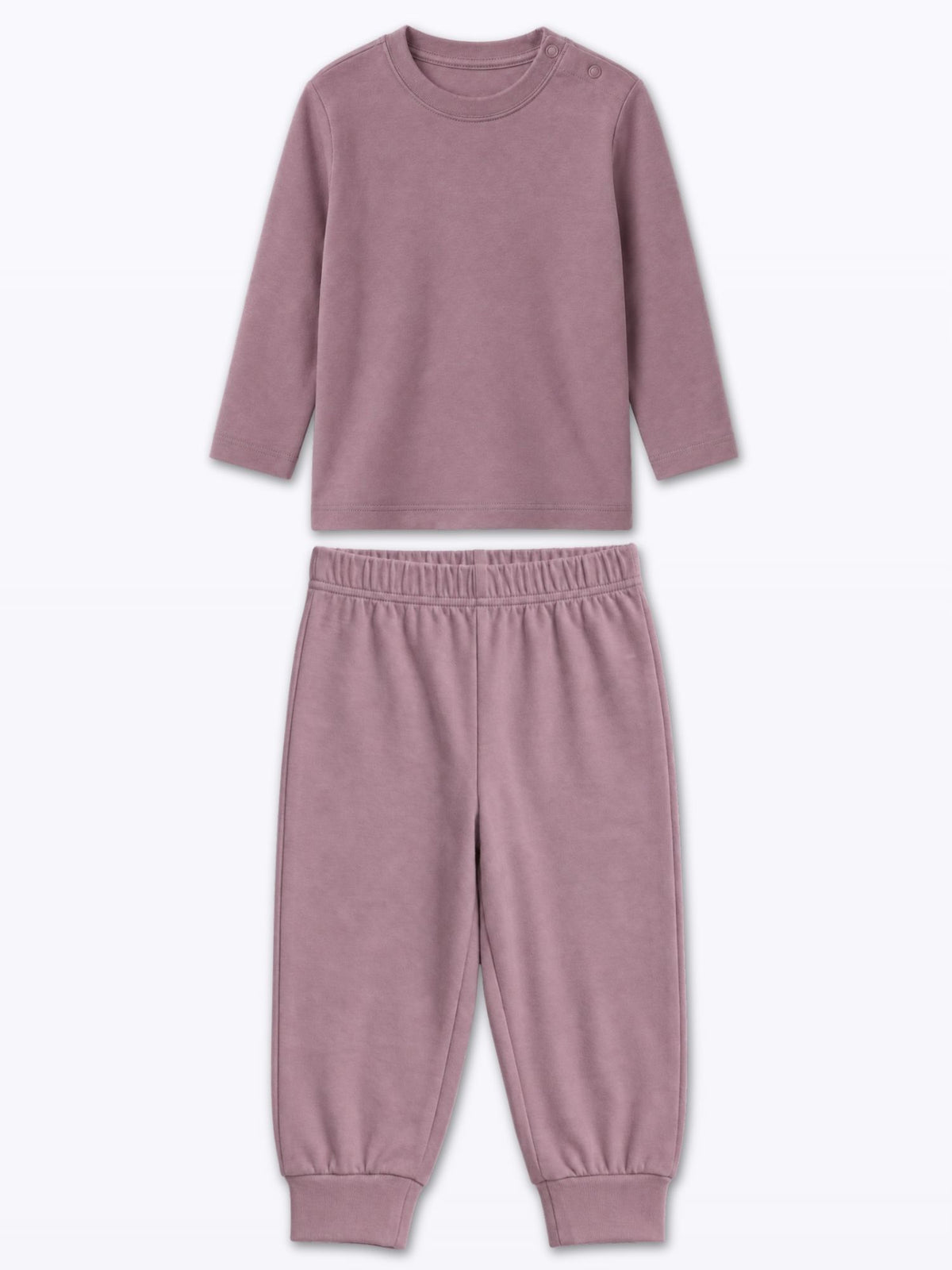 bamboo knit long sleeve top & bottom set | 3 pairs