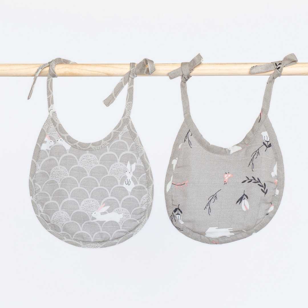 bamboo terry bib pack of 2