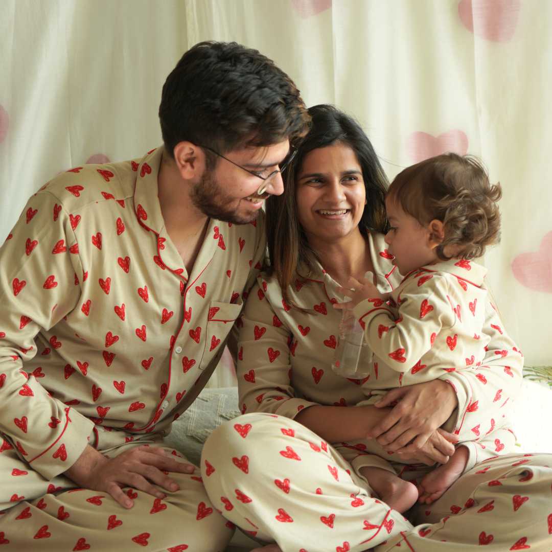 Bamboo-Nighsuit-Family-MatchingPajamas-for-momdadandbaby-inheartprint_2