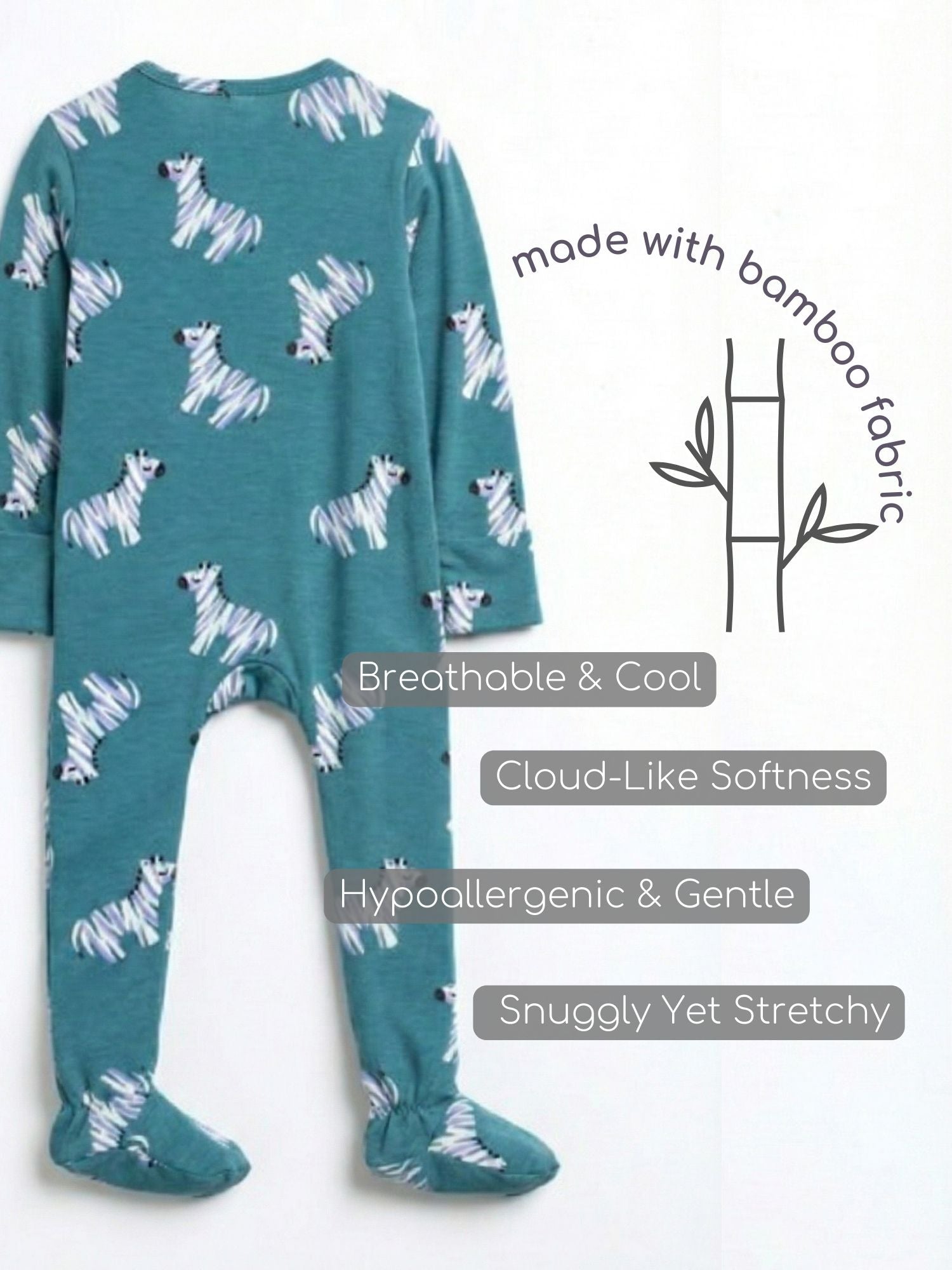 Bamboo Footed Sleepsuit