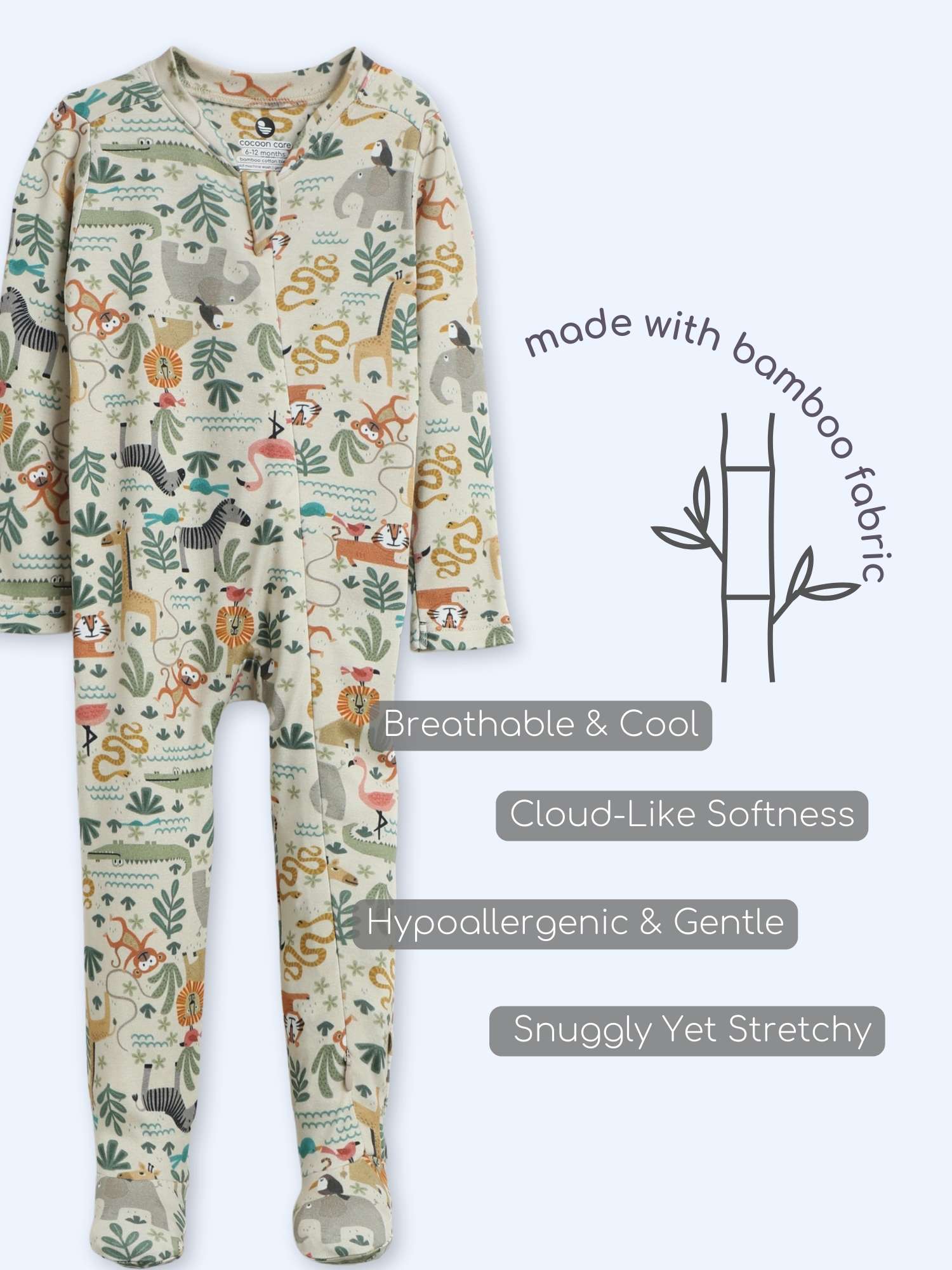 Bamboo Footed Sleepsuit